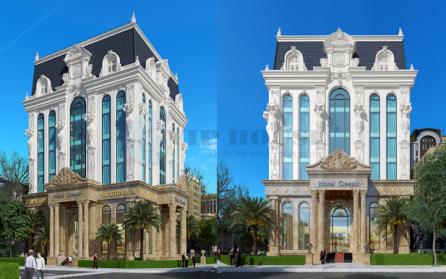 Đừng bỏ lỡ mẫu thiết kế khách sạn cổ điển Pháp tại Quảng Ninh